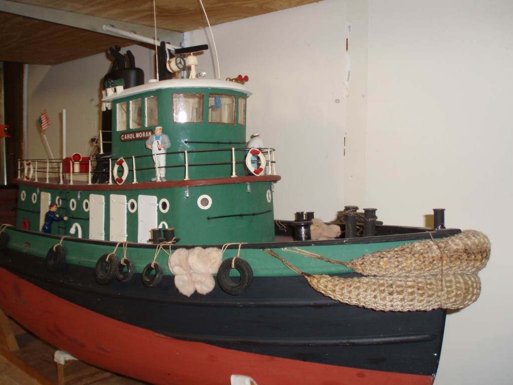 large scale rc tugboat plans